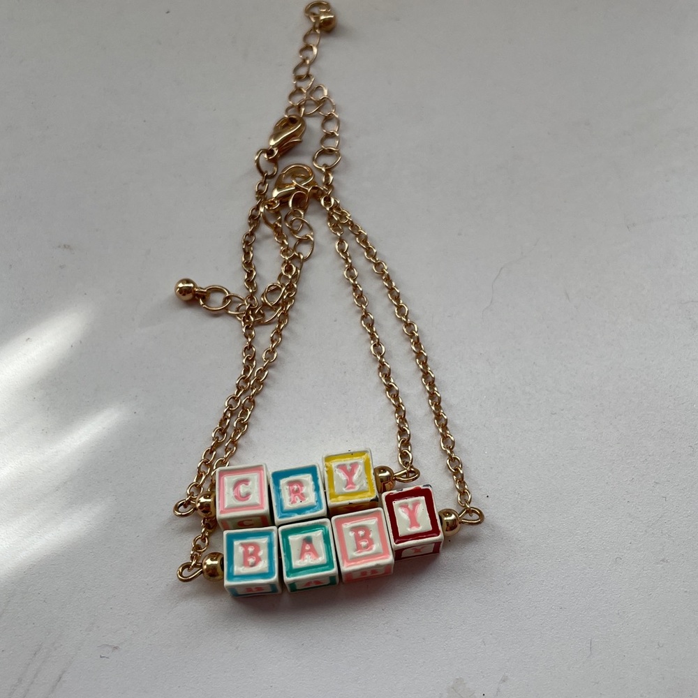 Melanie Martinez Cry Baby jewelry set